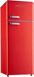 Nevera retro roja
